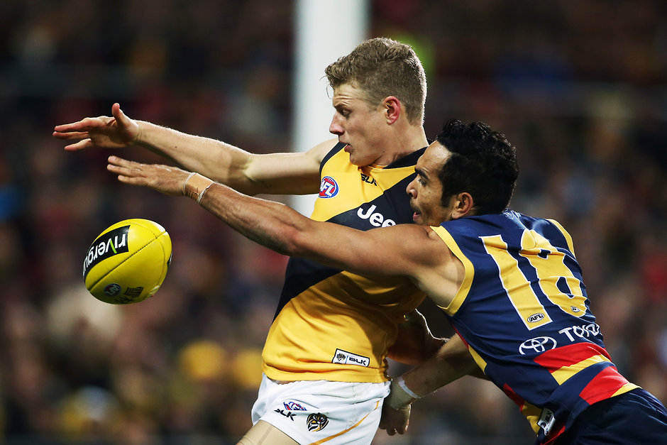 AFL 2015 Rd 19 - Adelaide v Richmond Eddie Betts' forward line pressure is a key to the Crows' success - ${keywords}